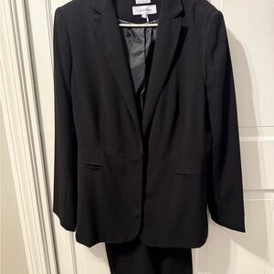 Calvin Klein Charcoal Suit Ensemble EUC